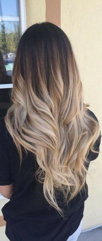 Fun Summer Hair, Ombre Hair Color For Brunettes, Hair Color Ideas For Brunettes Balayage, Balayage Straight, Rambut Brunette, Hair Colors For Brunettes, Colors For Brunettes, Chunky Highlights, Kadeřnické Trendy