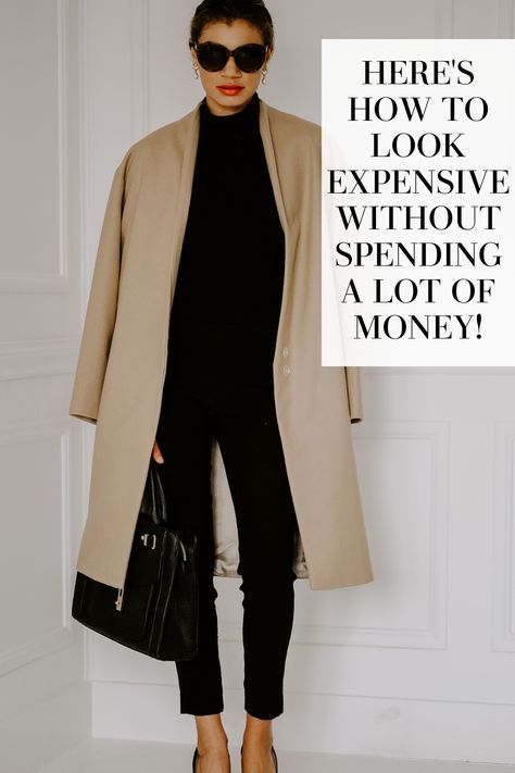 Svarta Outfits, Look Expensive On A Budget, How To Look Expensive, Designer Names, Over 60 Fashion, Chique Outfits, Look Expensive, A Lot Of Money, Mode Casual