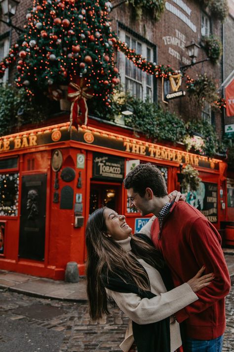 Dublin Engagement Photos, Gasglow Scotland, Dublin Photo Ideas, Ireland Proposal, Dublin Christmas, Dublin Aesthetic, Ireland Winter, 2024 Manifesting, 2024 Era