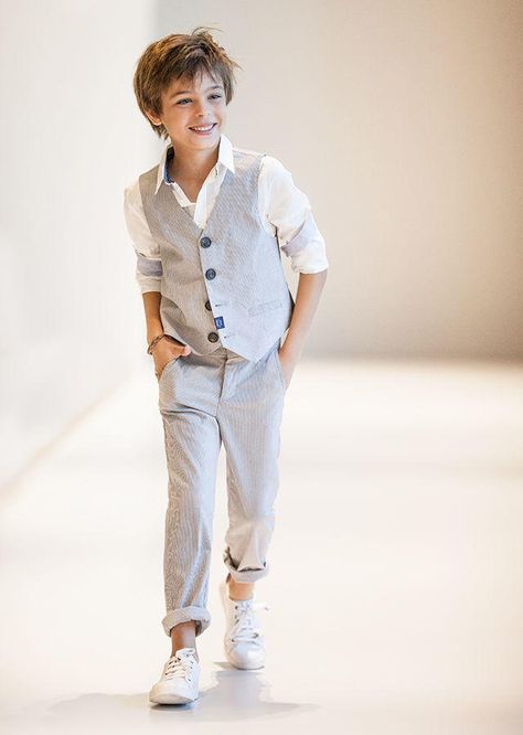 Kids Wedding Outfits Boys, Formal Boys Outfit, Wedding Kids Outfit, Outfits With Air Force Ones, Kids Wedding Outfits, Boys Formal Wear, Wedding Outfit For Boys, Boys Easter Outfit, Kids Formal