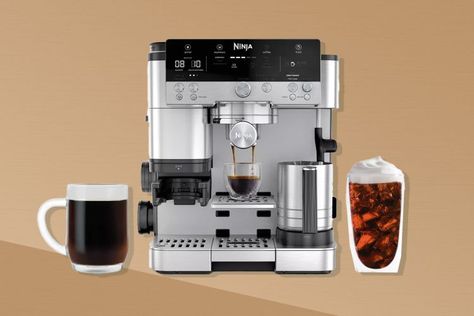 Ninja’s Newest Coffee Machine Replaces at Least Three of Your Countertop Appliances Ninja Kitchen Appliances, Ninja Coffee Maker, Mighty Machines, Ninja Kitchen, Espresso Martinis, Ninja Coffee, Countertop Appliances, House Items, Coffee Espresso