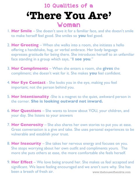 When you walk into a room, do you make a "Here I Am" entrance or a "There You Are" entrance? Read these 10 Qualities of  There You are woman.[ The House of Hendrix} Ettiquette For A Lady, Lady Rules, Women Rights, Etiquette And Manners, Divine Feminine Spirituality, Act Like A Lady, Physical Beauty, Vie Motivation, Charm School