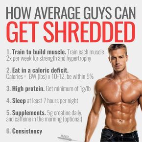 How To Get Shredded, Ectomorph Workout, Shred Workout, Workout Man, Muscle Building Tips, Gain Muscle Mass, Get Shredded, Effective Workout Routines, Six Pack Abs