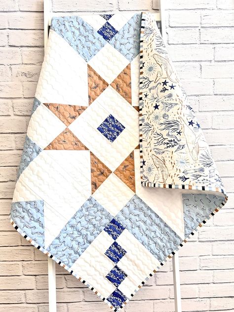 Super Star Baby Boy Quilt Kit by the Sea - Etsy