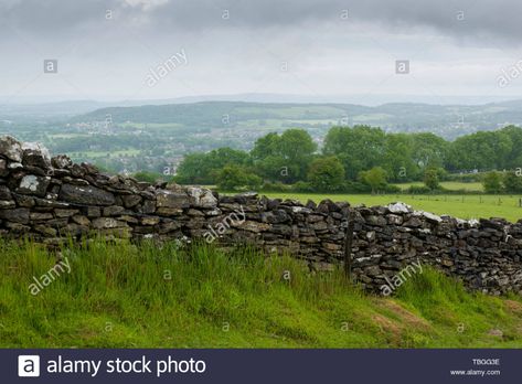 The village of Winscombe and Sandford Hill beyond in the Mendip Hills Area of Outstanding Natural Beauty viewed from Wavering Down in Somerset, England. Stock Photo Mendip Hills, Somerset England, The Village, Somerset, Natural Beauty, United Kingdom, Stock Images, England, Resolution