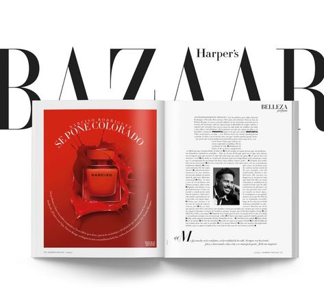 Magazine layout for Harper's Bazaar - Spain Types Of Magazines, Harpers Bazaar Layout, Editorial Magazine Cover Design, Jewelry Magazine Layout Design, Fashion Magazine Photoshoot, Beauty Editorial Layout, Bazaar Magazine Layout, Elle Magazine Layout, Magazine Advertising Design