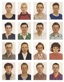 Artwork by Thomas Ruff, PORTRAITS: CAROLIN REWER, THOMAS BERNSTEIN, ISABELLE GRAW, SABINE WEIRAND, RUPERT HUBER, KARIN KNEFFEL, JOHAN RÖING, STOGER, RALF MÜLLER, AXEL HÜTTE, SIMONE BUCH, COELINE, A.O. Thomas Ruff, Andreas Gursky, A Level Photography, Art Major, Photography Themes, A Level Art, Yearbook, Fashion Photo, Fine Art Photography