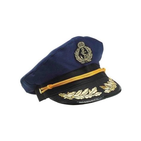 Deluxe Blue Yacht Captain Nautical Sailor Hat Navy Cap ❤ liked on Polyvore featuring accessories, hats, navy blue cap, cap hats, navy sailor hat, blue hat and blue cap Sailor Captain, Captain Costume, Sailor Cap, Navy Cap, Navy Uniforms, Yacht Party, French Beret, Navy Hats, Navy Sailor