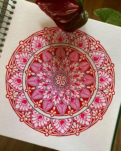 Mixed Media Sketchbook, Square Sketchbook, Mandala Arts, Easy Mandala, Gold Art Painting, Easy Mandala Drawing, Butterfly Art Painting, Crafts Origami, Mandala Patterns