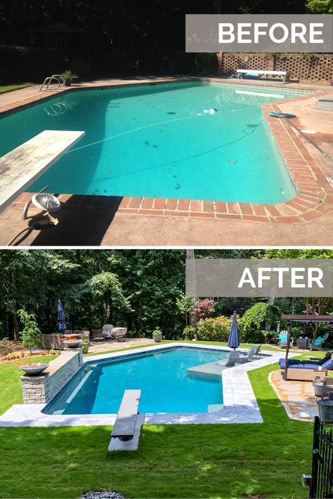 Pool Area Decorating Ideas, Montreal Photography, Swim Design, Swimming Pool Renovation, Pool Makeover, Pool Resurfacing, Backyard Upgrades, Deck Remodel, Florida Pool