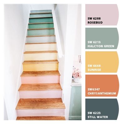 Nugget Color Combinations, Basement Playroom Color Scheme, Sherwin Williams Rainbow Colors, Boho Rainbow Paint Colors, Basement Playroom Paint Colors, Homeschool Room Paint Colors, Playroom Paint Colors Sherwin Williams, Sherwin Williams Kids Room Colors, Fun Playroom Paint Colors