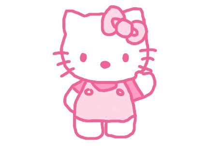 giphy.gif (434×301) Hello Kitty Waving, Hello Kitty Png, Waving Gif, Kitty Png, A Cat, Hello Kitty, Gif, Kitty, Pink