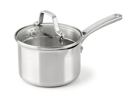 Calphalon Classic Stainless Steel 1.5-qt. Sauce Pan with Cover Sauce Pans, Sauce Pan, Stainless Steel Cookware, Kitchen Cookware, Cookware Set, Steel Handle, Brushed Stainless Steel, Heating And Cooling, Fine China