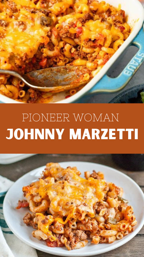 Pioneer Woman Johnny Marzetti Demaris Philips Recipes, Avery Cooks Recipes, Charlie Trotter Recipes, Johnny Marzetti Recipe Crockpot, Cowboy Recipes Pioneer Woman, Ground Beef And Coleslaw Recipes, Johnny Marzetti Recipe Easy, Mazetti Recipe Johnny Marzetti, Jordan Ramsey Recipes