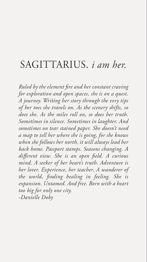 Sagittarius I Am Her, Sagittarius Poem, Danielle Doby, Sagittarius Art, Zodiac Sagittarius Facts, I Am Her, Sagittarius Traits, Sagittarius Quotes, Shop Prints