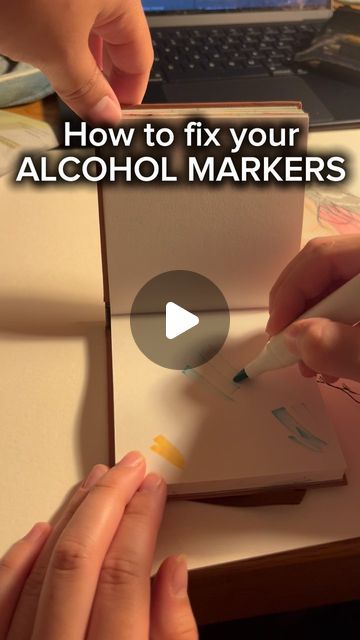 Alcohol Marker Tutorial, Alcohol Markers Techniques, Ink Techniques, Marker Crafts, Alcohol Ink Markers, Best Alcohol, Alcohol Markers, Alcohol Inks, Fix You