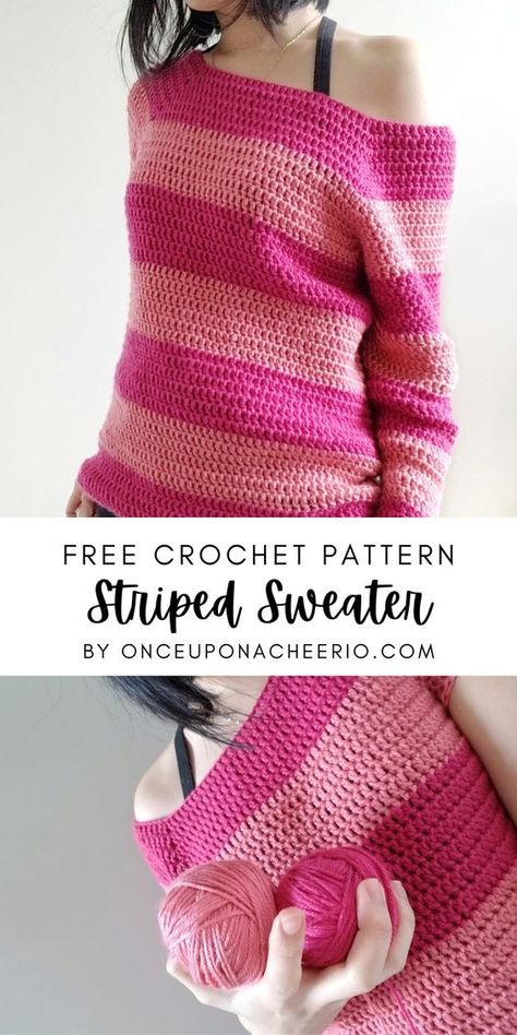 Crochet Sweater Pattern Free, Beginners Crochet, Stylish Crochet, Crochet Sweaters, Raglan Sweater, Clothing Patterns Free, Beginner Crochet, Haken Baby, Crochet Clothing