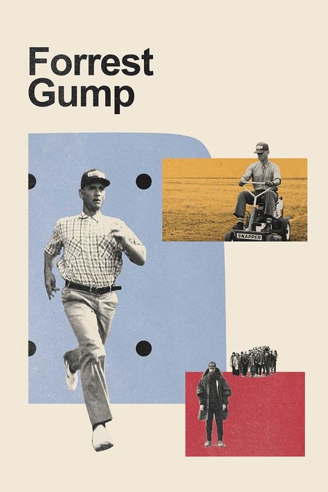 Forrest Gump Movie Alternative Poster Mid Century Grunge Poster Print Art Swiss Graphic Mid Century Layout, 60s Poster Aesthetic, Mid Century Modern Movie Posters, Mid Century Modern Poster Design, Beautiful Graphic Design, Mid Century Poster Design, Poster Aesthetic Graphic Design, Vintage Poster Collage, Movie Poster Graphic Design