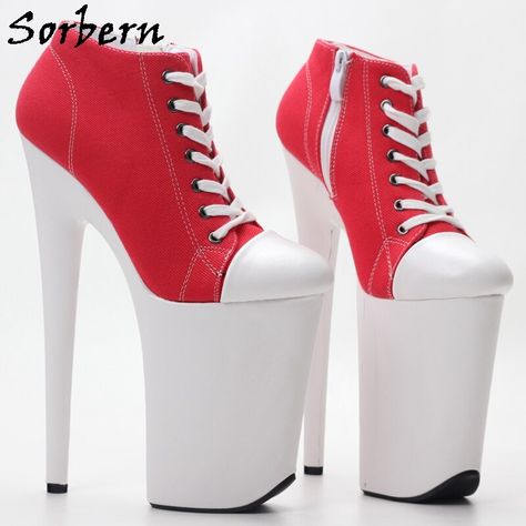 Pole Dance Heels, Extreme Heels, Dancer Shoes, Weird Shoes, Shoe Pics, Pretty Heels, Pleaser Heels, Unique Boots, Extreme High Heels