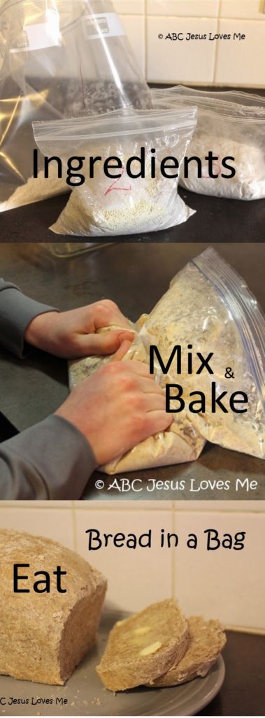 Bread In Bag, Bread In A Bag, Baking Homemade Bread, Make Homemade Bread, Bread Tags, Homemade Baked Bread, Bread Of Life, Bread Dough Recipe, Baking Homemade