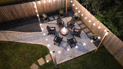 Fire Pit Outdoor, Diy Backyard Patio, Backyard Renovations, Patio Inspiration, Gas Fire Pit, Backyard Remodel, Backyard Paradise, Diy Backyard Landscaping, Backyard Inspiration