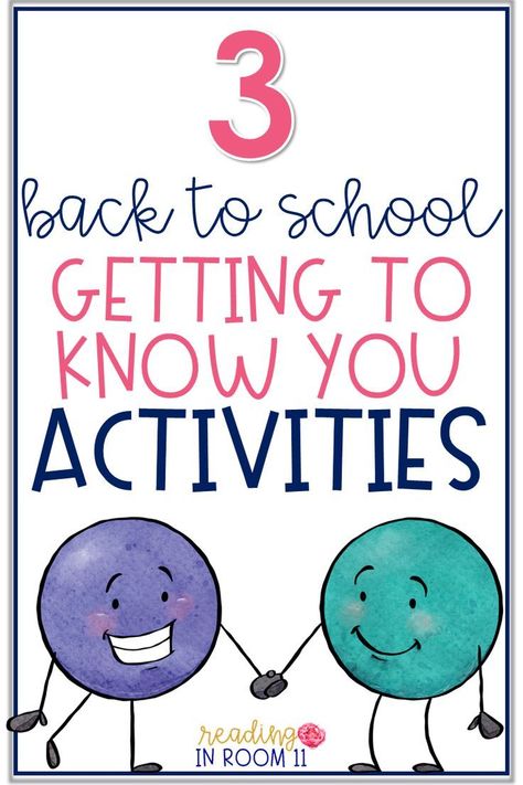 Activities For Back To School, Get To Know Your Students, Get To Know You Activities, First Day Activities, Teacher Activities, First Day Of School Activities, New Student, Math Center Activities, 3rd Grade Classroom