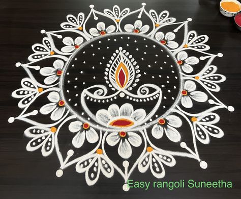 Murugan Kolam, Diwali Designs, Deepavali Rangoli, Rangoli Drawing, Margali Kolam, Colour Kolam, Deepam Kolam, Diwali Drawing, Small Kolam