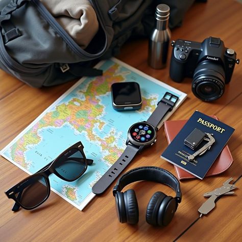 Elevate your travel game with these must-have accessories! Pack smart, travel light, and stay connected with: • Smart luggage: Built-in scales, GPS tracking, and USB charging • Packing cubes: Organize like a pro and maximize space • Noise-canceling headphones: Your personal oasis of calm • Portable chargers: Keep devices powered up on the go • Universal travel adapters: Stay plugged in worldwide Invest in quality gear for stress-free, stylish adventures. Which accessory is your travel esse... Smart Luggage, Portable Chargers, Universal Travel Adapter, Travel Adapter, Packing Cubes, Travel Games, Noise Cancelling Headphones, Gps Tracking, Portable Charger