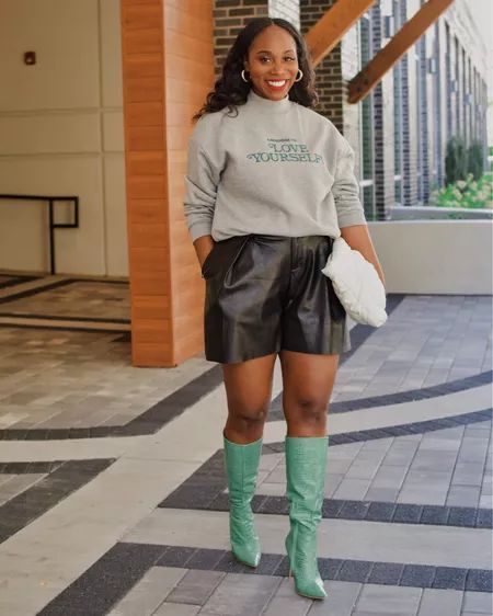 Horizon Green Croc PU Knee High … curated on LTK Green Knee High Boots Outfit, Green Knee High Boots, Boots Shorts, Croc Boots, Knee High Boots Outfit, High Boots Outfit, Favorite Boots, Boots Outfit, Boot Shop