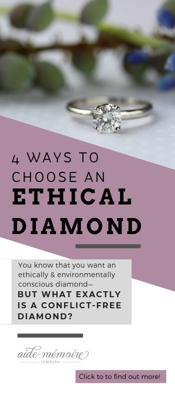 With so much information out there, it can be tough to know exactly what you're getting. You know that you want an ethically & environmentally conscious diamond, but what exactly is a conflict-free diamond and how do you ensure that you're getting one? Read our blog post to find out more! Flush Set Diamond, Ethical Engagement Ring, Buying An Engagement Ring, Types Of Diamonds, Classic Engagement Rings, Environmentally Conscious, Champagne Diamond, Three Stone Rings, Conflict Free Diamonds