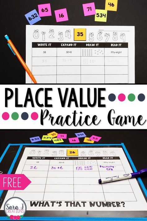 Value Practice, Teaching Place Values, Three Digit Numbers, Base Ten Blocks, Math Place Value, Expanded Form, Teaching Second Grade, Base Ten, Math Intervention