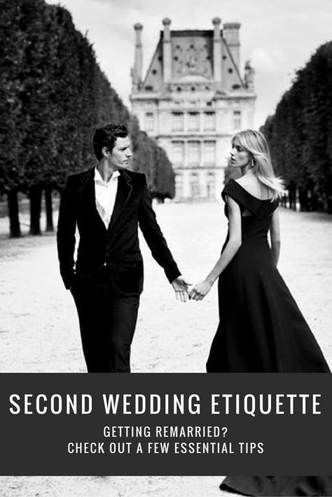 Wedding Etiquette Advice | PreOwned Wedding Dresses Wedding Ideas For Second Marriage, Wedding Dress Over 40, Second Wedding Ideas, Destination Wedding Cost, 2nd Wedding Dresses, Second Wedding Dresses, Second Wedding, Wedding Etiquette, Preowned Wedding Dresses