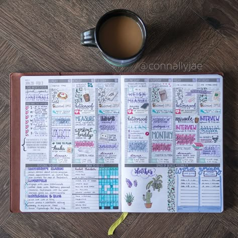 Passion Planner Layout, Passion Planner Back Page Ideas, Passion Planner Monthly Spread, Passion Planner Weekly Spread, Passion Planner Inspiration, Hobonichi Spread, Plan Life, Planner Spread Inspiration, Mood 2024