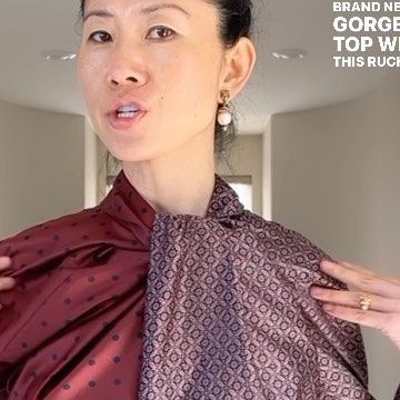 Ting Ma on Instagram: "Still think what to dress on Valentine’s day? This easy fashion hack will turn your old shirt into a gorgeous top. It works well with an oversized soft fabric shirt. . . . . . #over50style #styleover50#valentinedaylook #fashionhacksforwomen #fashionhacks #stylehacks #styletipsforwomen #styletip #shirthack" Shirt Hacks, Easy Fashion, Old Shirts, Fashion Over 50, Simple Style, Soft Fabric, Soft Fabrics, It Works, Turn Ons