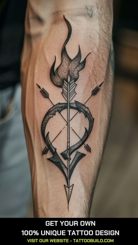 Sagittarius Star Sign Tattoo Ideas: Embrace Your Adventurous Spirit - Tattoo Build Saggitarius Tattoo Men, Sagitarious Tattoos, Sagittarius Tattoo For Men, Star Sign Tattoo Ideas, Saggitarius Tattoo Unique, Star Sign Tattoo, Tattoo Sagittarius, Archery Tattoo, Mens Arrow Tattoo