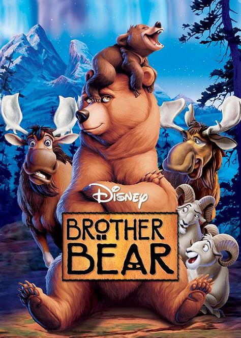 Movie Club, Brother Bear, The Jungle Book, Film Disney, Tv Series Online, Patrick Dempsey, Plakat Design, Walt Disney Animation, Phil Collins