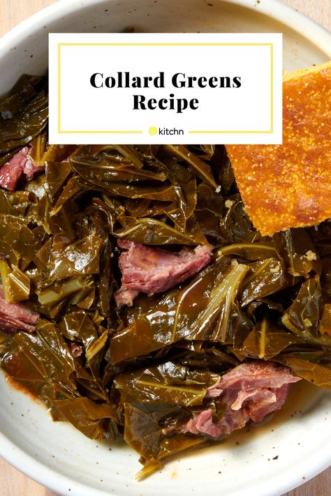 Southern Vegetables, Best Collard Greens Recipe, Collar Greens, Cooking Collard Greens, Turkey Neck Recipe, Ham Hock Recipes, Greens Recipes, Smoked Turkey Wings, Southern Collard Greens