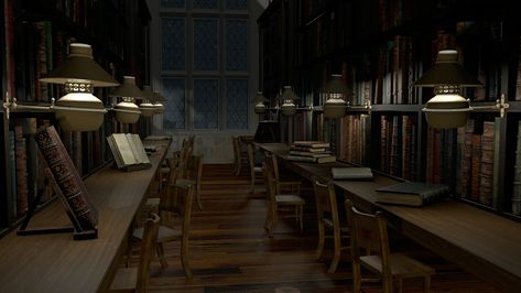 Hogwarts Library, Wammy's House, About Harry Potter, Dark Acadamia, Library Aesthetic, Hogwarts Aesthetic, Hogwarts School, Harry Potter Aesthetic, The Infernal Devices