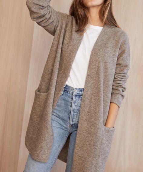 Coats & Jackets – Jenni Kayne Half Sweater, Womens Sweater Coats, Taupe Sweater, Jenni Kayne, Sweater Coat, Inspiration Mode, Sweater Coats, Mode Outfits, Outfit Inspirationen