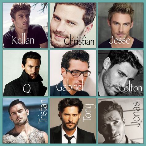 My book boyfriends  Kellan Kyle, Christian Grey, Jesse Ward, Q Mercer, Gabriel Emerson, Colton Donovan, Tristan Vega, Tony Rawlings, Jonas Faraday ❤️ Colton Donovan, Kellan Kyle, Jesse Ward, Christian Grey, Book Boyfriends, Day Book, Historical Romance, Aquaman, Book Reader