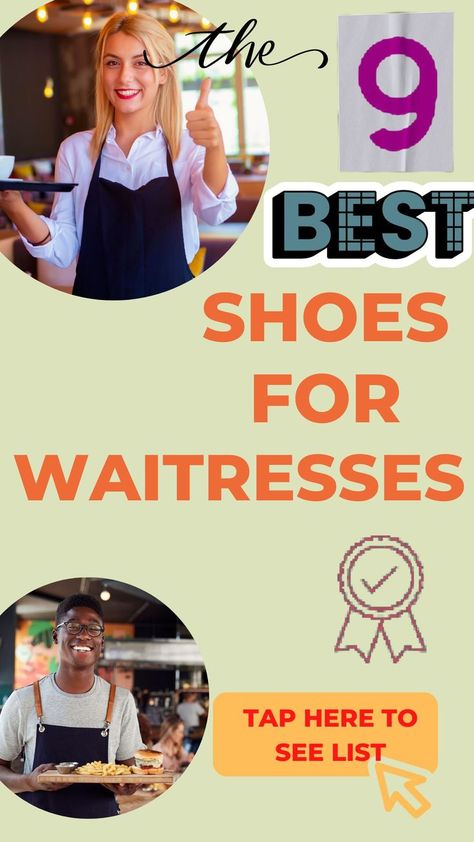 9 Best shoes for Waitresses (and Waiters Too) Waitress Shoes, Comfortable Work Shoes, Nursing Shoes, Best Shoes, Keep Smiling, Smile More, Work Shoes, Work Boots, You Deserve