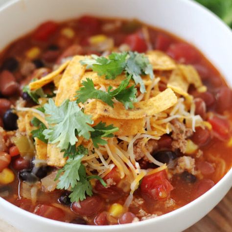 Taco Soup Recipe With Hominy, Recipe With Hominy, Canned Corned Beef And Cabbage, Corned Beef And Cabbage Soup, Homemade Pretzels Recipe, Beef And Cabbage Soup, Slow Cooker Chicken Taco Soup, Corn Beef And Cabbage Soup, Slow Cooker Taco Soup