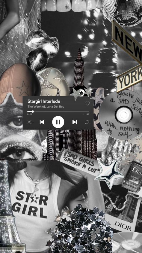 #stars #stargirl #aesthetic #blackandwhite #blackandwhiteaesthetic #wallpaper #grunge Y2k Wallpaper Aesthetic, Emo Aesthetic Wallpaper, Feminine Wallpaper, Y2k Grunge Aesthetic, Stargirl Aesthetic, Emo Aesthetic, Queen Aesthetic, Emo Wallpaper, Y2k Wallpaper