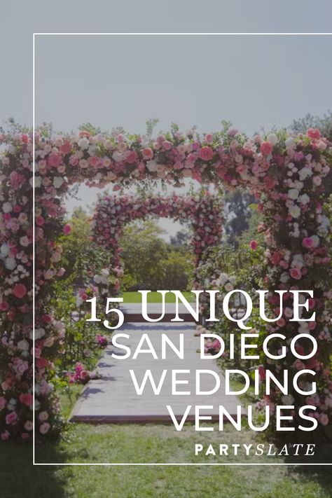 There’s no shortage of reasons why we love San Diego — and why it’s the ideal place to exchange vows with your soon-to-be spouse. Discover some of the most unique wedding venues in San Diego to tie the knot. San Diego Botanic Garden, San Diego Wedding Venues, Types Of Aesthetics, Romantic Wedding Venue, Dream Wedding Venues, Wedding Tent, Unique Wedding Venues, San Diego County, Tie The Knot