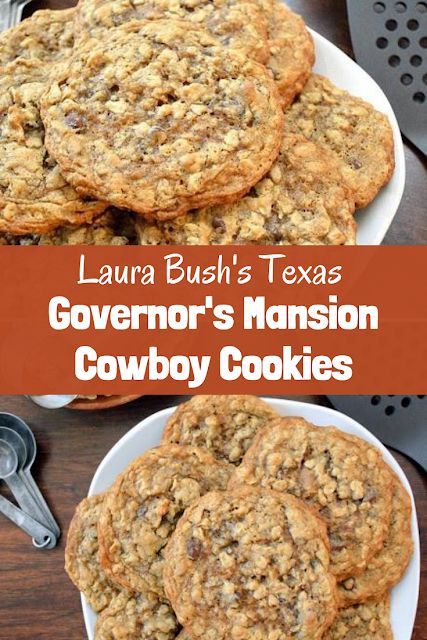 Whipped Shortbread, Laura Bush, Cowboy Cookies, Stroopwafel, Recipes Cookies, Cookies Cake, Oat Cookies, Köstliche Desserts, Yummy Sweets