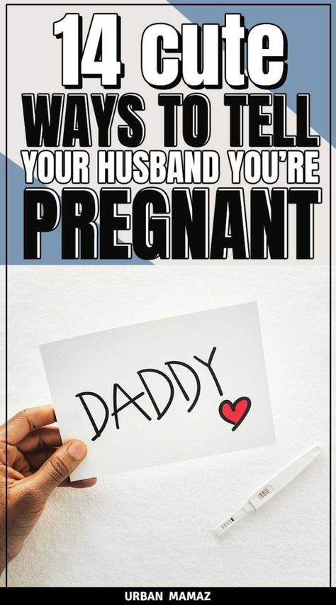 Pregnancy Announcement Ideas to Husband - Urban Mamaz Blog Your husband will be the first person to know when you are pregnant. Since you get to tell him only once, you have the opportunity to surprise him with the big news. Some of the creative and fun ways to announce your pregnancy to your husband include - read more> #pregnancyannouncement #pregnancyannouncementideas Tell Husband Pregnant, Husband Pregnancy Reveal, First Pregnancy Announcements, Pregnancy Husband, Surprise Pregnancy Announcement, Baby Announcement To Husband, Pregnancy Announcement Ideas, Creative Pregnancy Announcement, Third Pregnancy