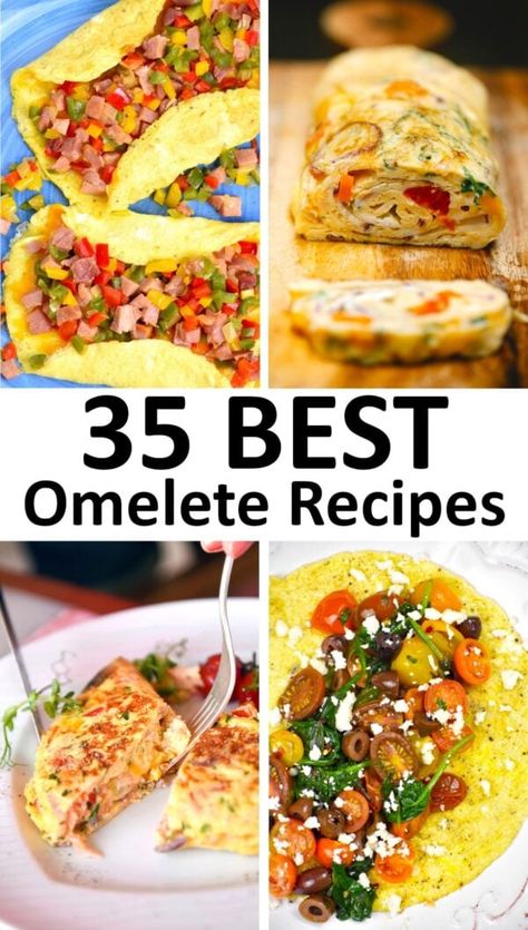 Unique Omelette Recipe, Omlette Healthy Dinner, Dinner Omlet Recipes, Sausage Omlet Recipes, Omelet Recipes Easy, Omelette Ideas Healthy, Taco Omelette Breakfast, Spinach Omelette Recipe Breakfast, Cheesy Omelette Recipe