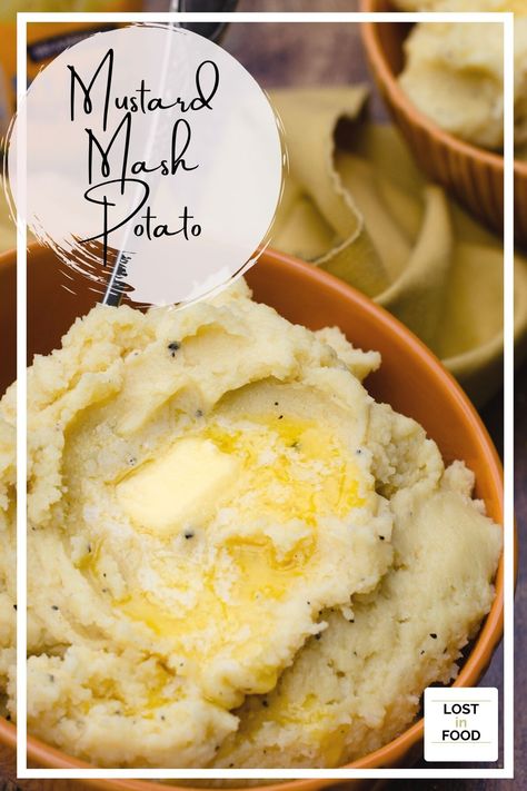 Warm and comforting mashed potato with dijon mustard, perfect as a side alongside pork, chicken or beef. #roastdinner #mustardmash #mashedpotato Mustard Mash, Mash Potatoes, Easy Mashed Potatoes, Best Mashed Potatoes, Mustard Recipe, Creamy Mash, Mash Recipe, Pork Chicken, Gourmet Dinner