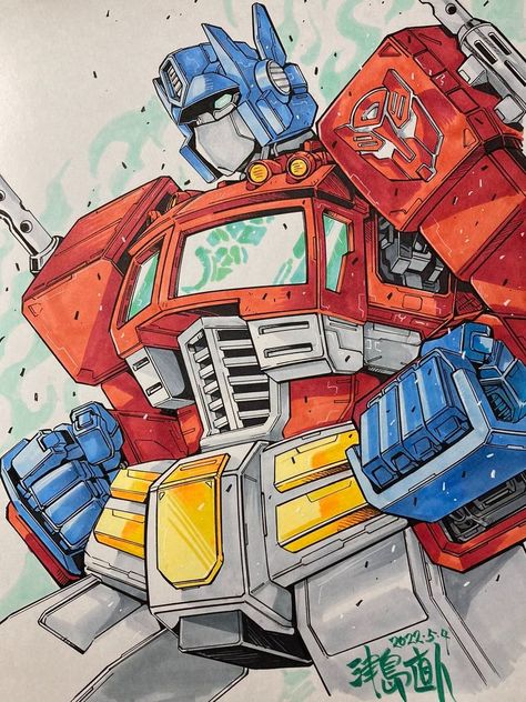 Optimus Prime Art, Transformers Armada, Transformers Autobots, Transformers Optimus, Transformers Optimus Prime, Transformers Artwork, Transformers Prime, Transformers Art, Robots Concept