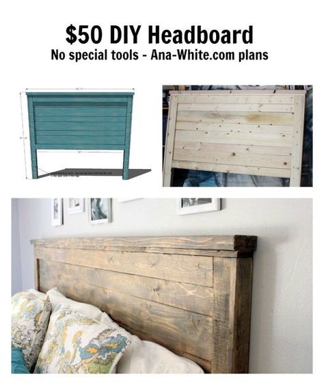 Headboard Plan, Diy Wood Headboard, Farmhouse Headboard, Reclaimed Wood Headboard, Headboard Queen, Rustic Headboard, Hemma Diy, Wooden Headboard, Diy Headboards